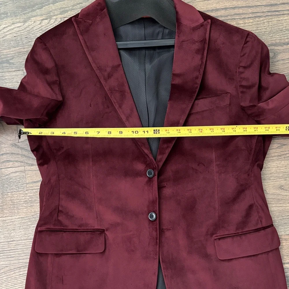 Mens Wearhouse luxurious burgundy